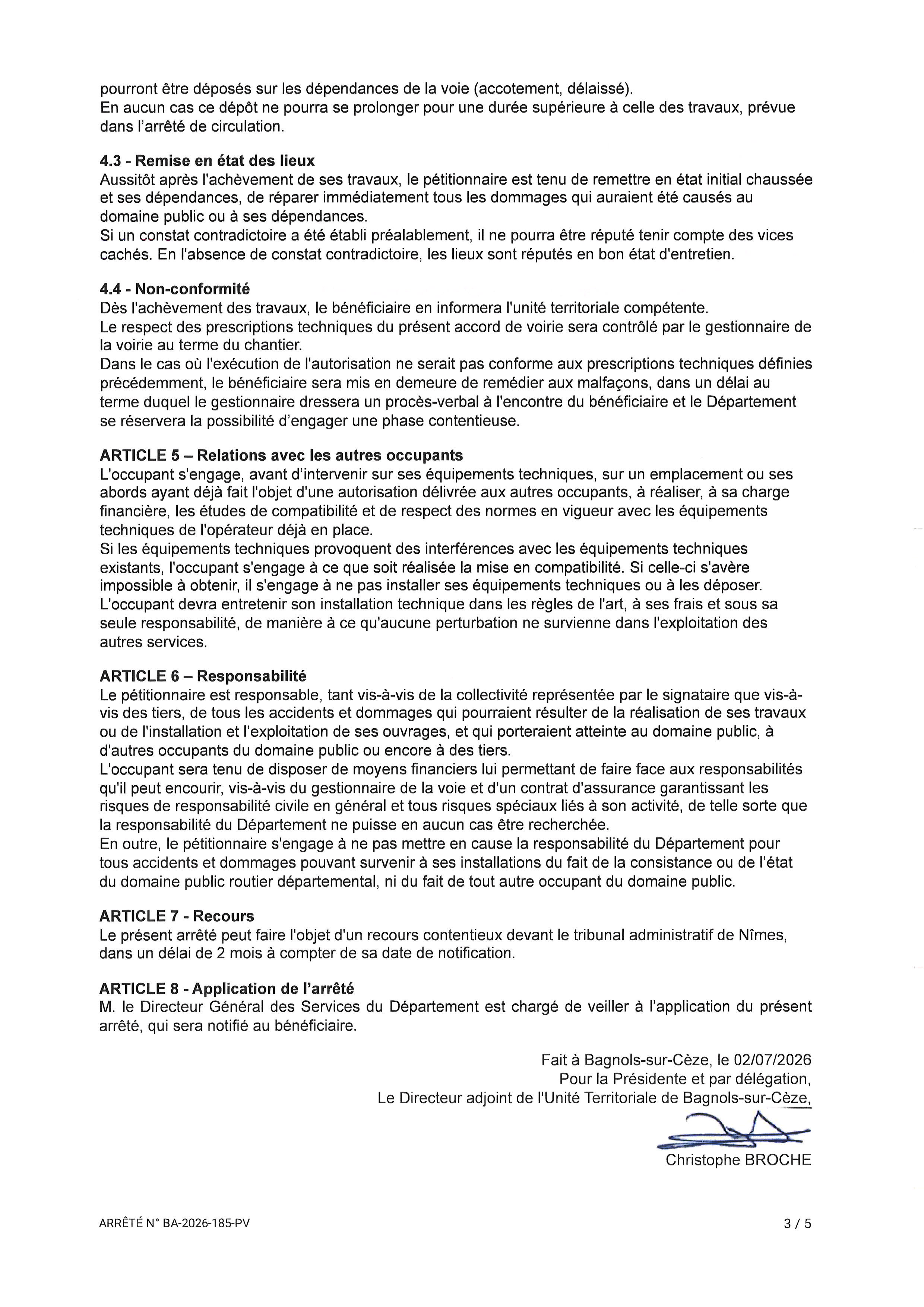 ARRETE CD.3