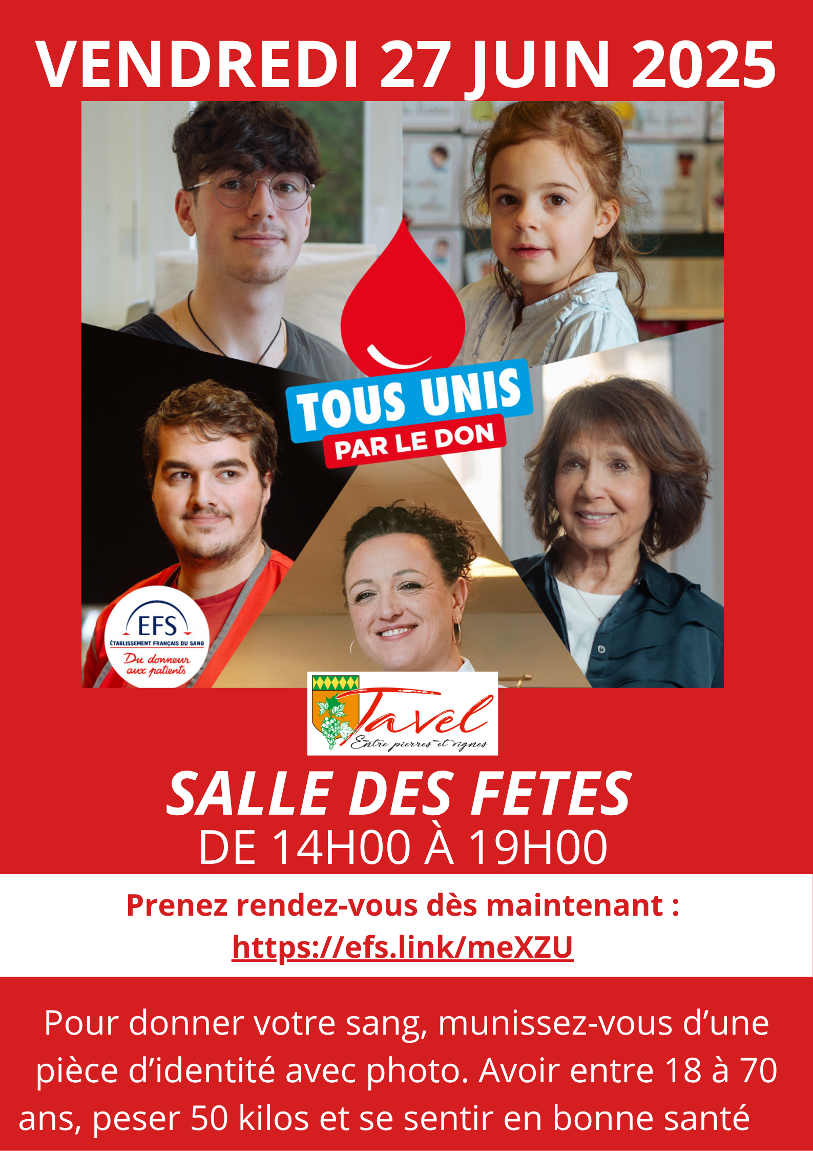 DON DU SANG 27 JUIN