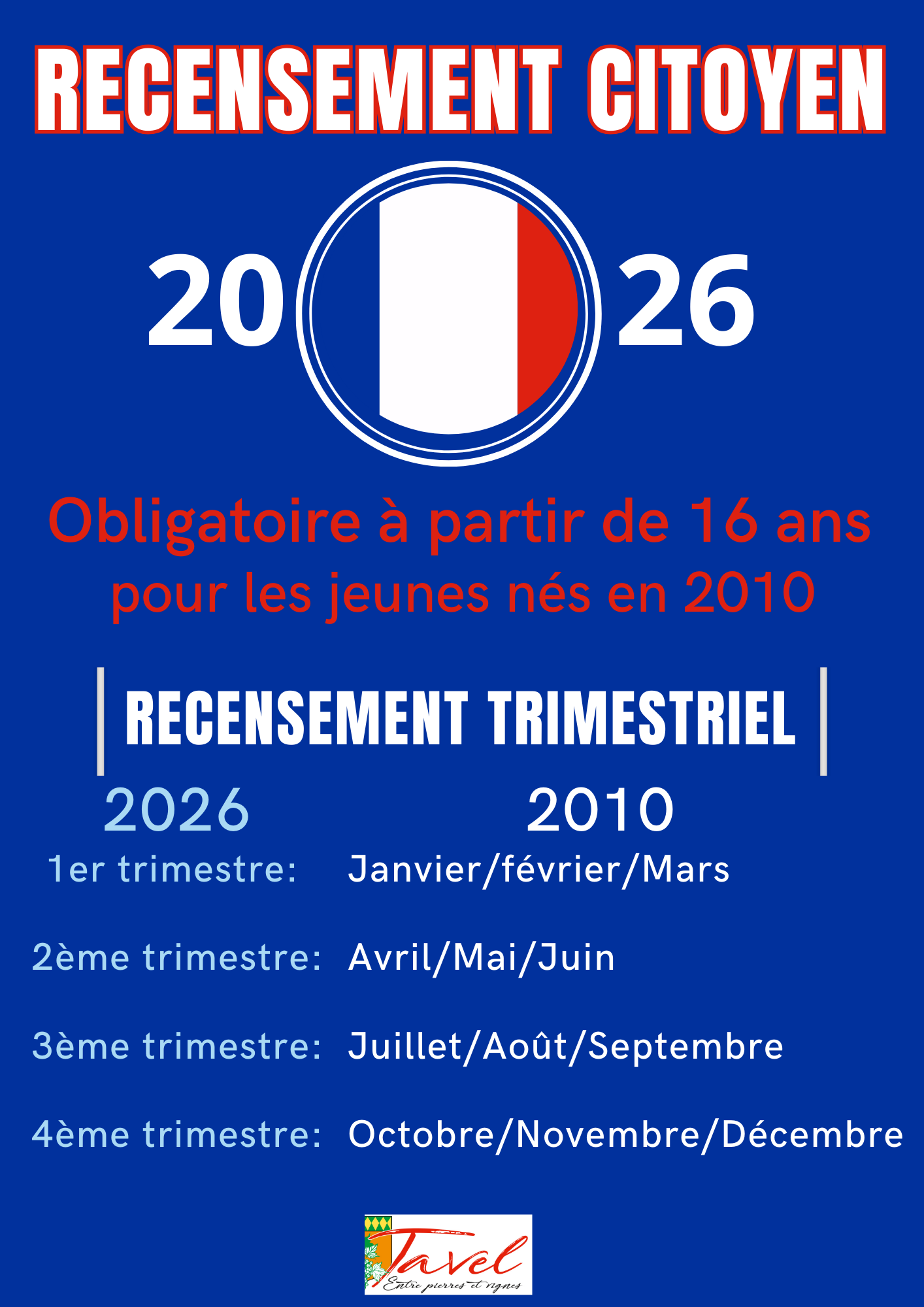 RECENSEMENT 2026.1