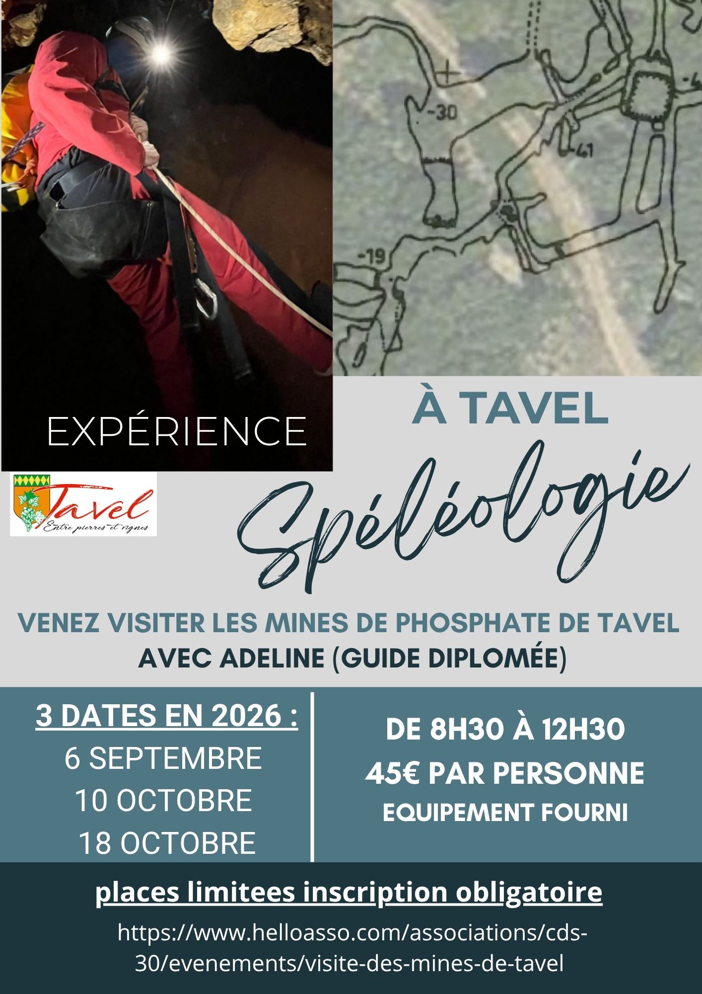 SPELEOLOGIE A TAVEL