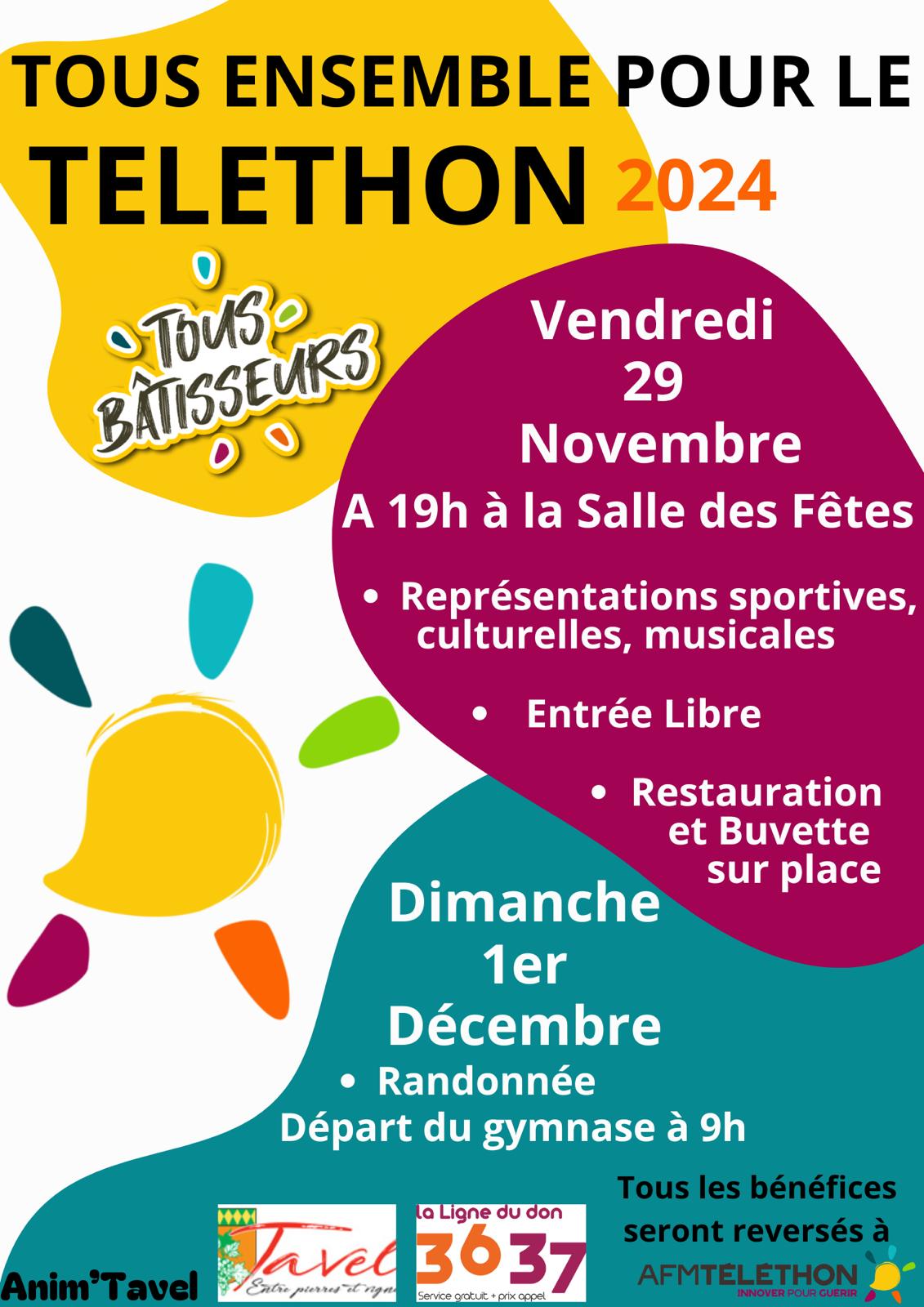 TELETHON 2024 AFFICHE